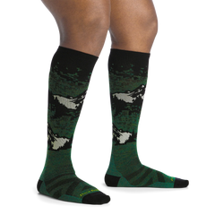 Men's Cold Smoke Over-the-Calf Lightweight Ski & Snowboard Socks