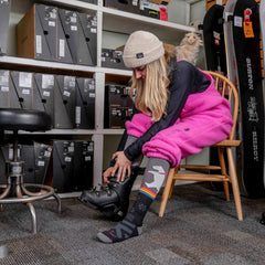 Women's Due North Over-the-Calf Midweight Ski & Snowboard Socks