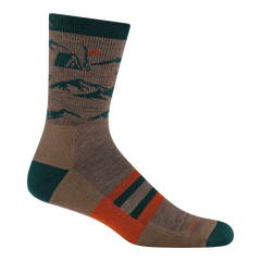 Men's Hike Hike Hut Micro Crew Midweight Hiking Socks-Last Chance