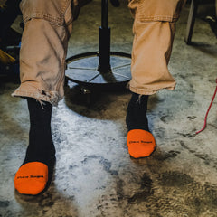 Men's Steely Micro Crew Midweight Work Socks