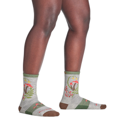 Women's Mellow Mushrooms Micro Crew Lightweight Hiking Socks