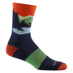 Men's Close Encounters Micro Crew Midweight Hiking Socks